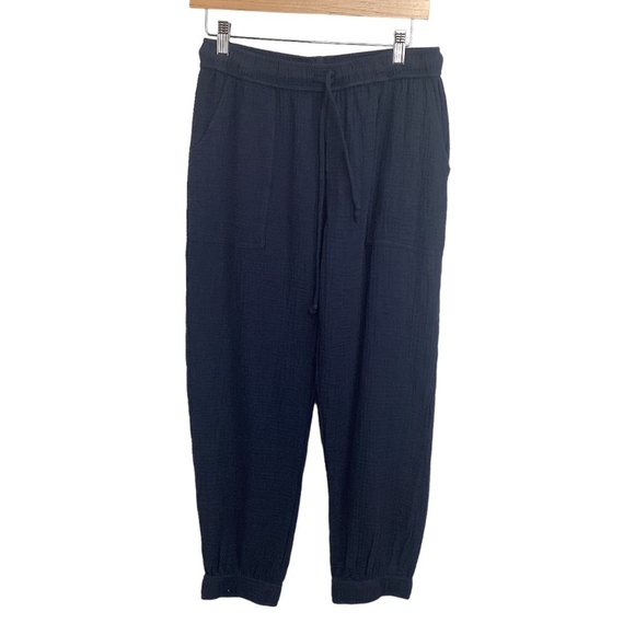 NWT Young Fabulous & Broke navy‎ blue Joggers size small Stretch - Picture 1 of 7